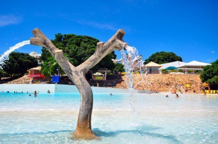 Piazza Diroma - Com Acesso Acqua Park Cn-Go Aparthotel Caldas Novas Exterior foto