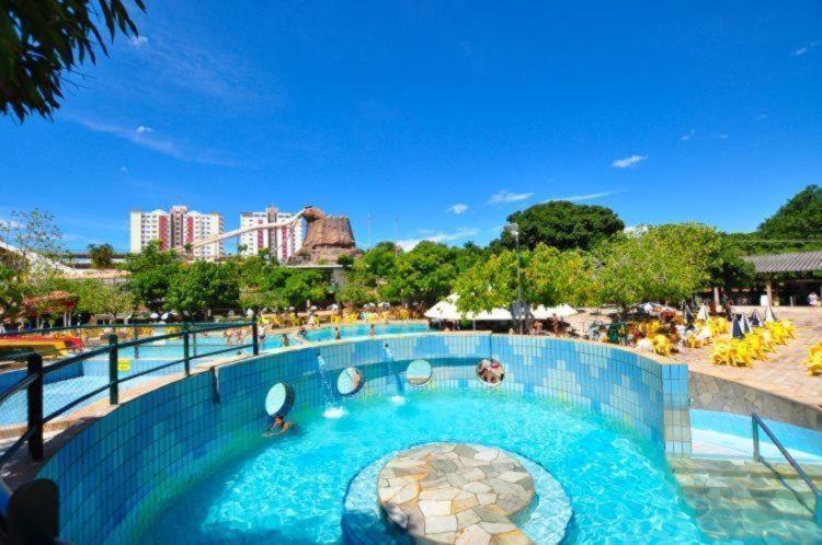 Piazza Diroma - Com Acesso Acqua Park Cn-Go Aparthotel Caldas Novas Exterior foto